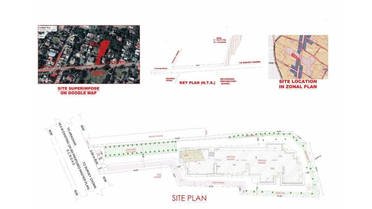 The Court Yard Site Plan